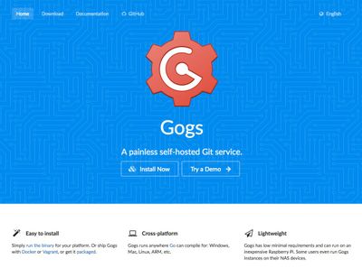 Gogs, an alternative to Gitlab