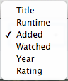 Sort Criteria