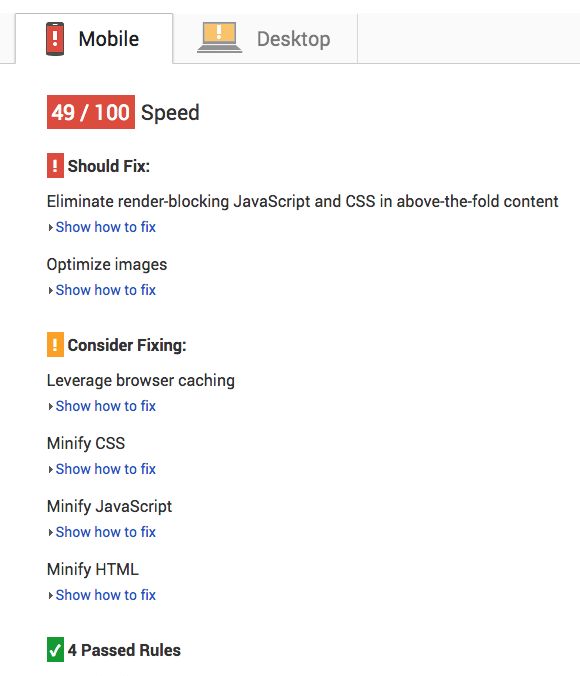 PageSpeed on a Wordpress powered blog