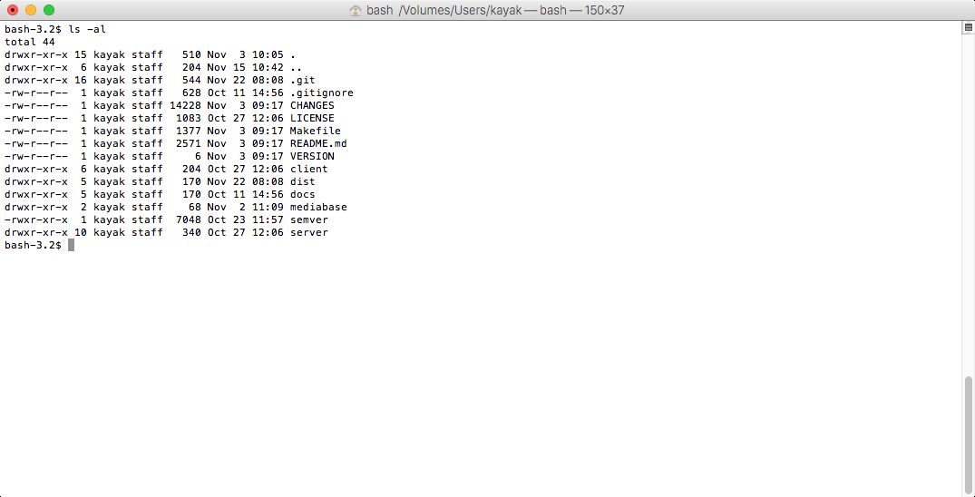 Mac OSX Terminal app
